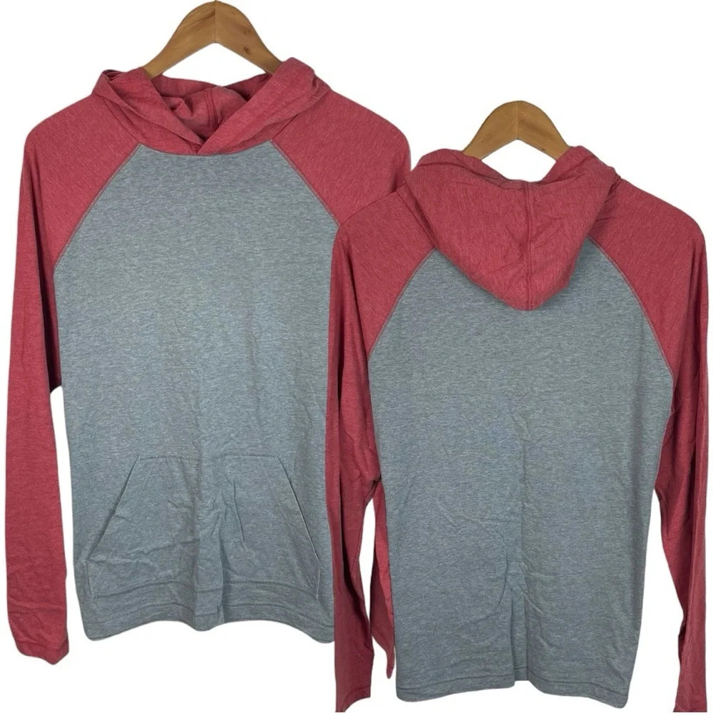 LS28 Men’s District Clothing Apparel Long Sleeve Hoodie Shirt M